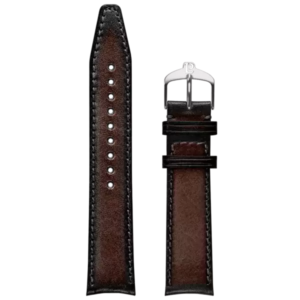 Uhrenarmband Leder Braun Patina 20MM