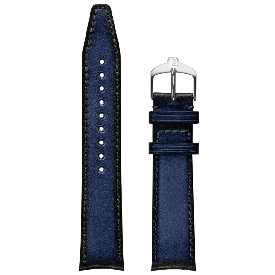 Bracelet de Montre Cuir Patiné Bleu 20MM BRA1977B2061