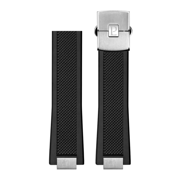 FKM Uhrenarmband Schwartz 23MM