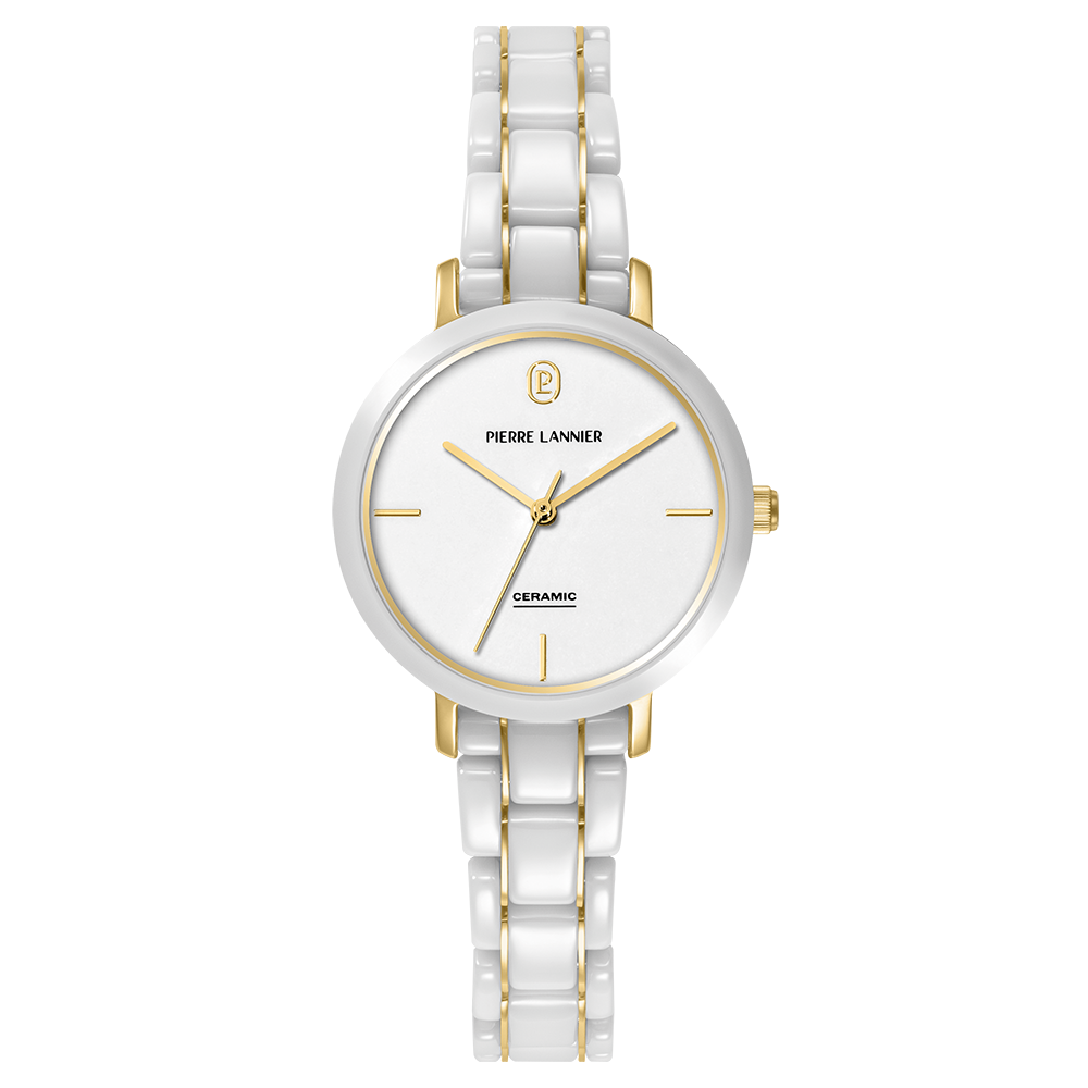 Montre Bracelet Femme Rumeurs - Cadran Champagne - Bracelet Manchette Chaîne - Neuf Avec Pile