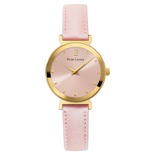 Montre élégante Femme/unisexe NY Of London - Cadran Bleu Royal, Bracelet Maille Or Rose