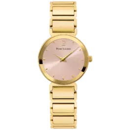 Montre Femme Philip Persio Plaquée Or 18 Carats - Résistante à L'eau, Occasion, Style élégant