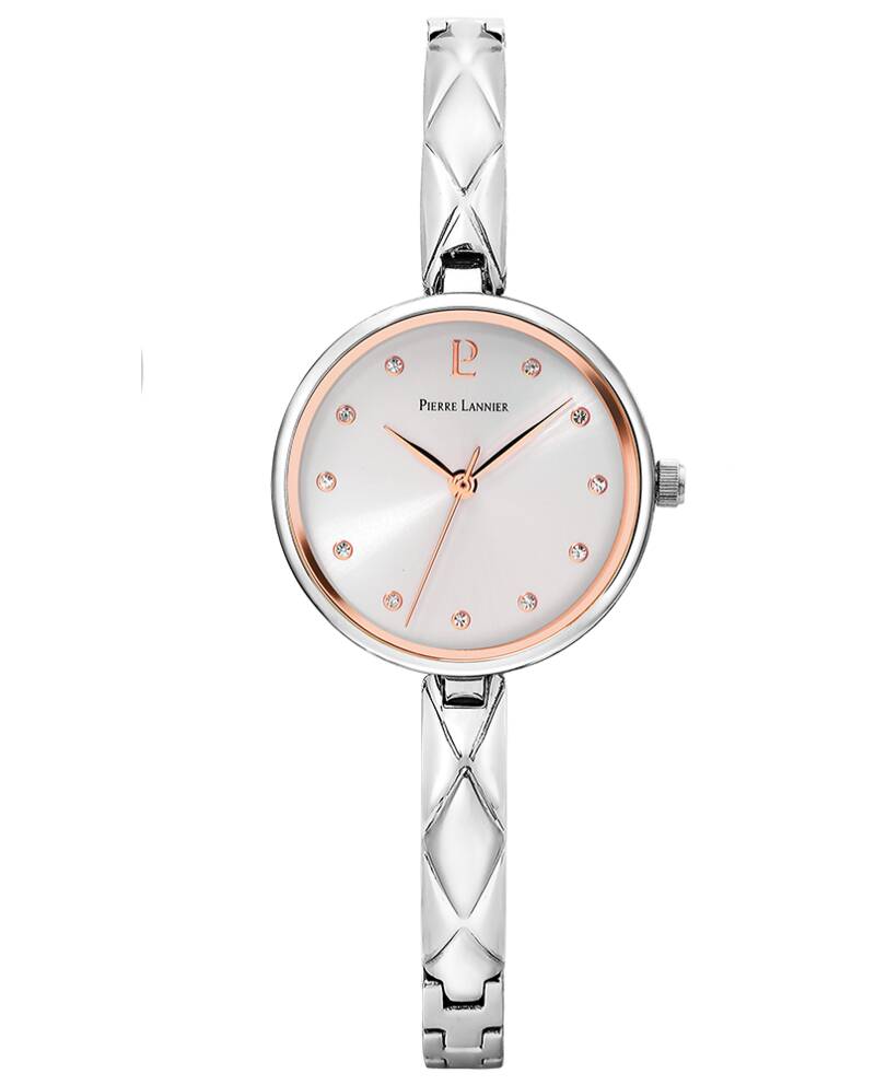 Montre + Accessoires de Luxe - Coffret Cadeau Pour Femme Couleur Argent MOH00203 - SodiShop Guinée