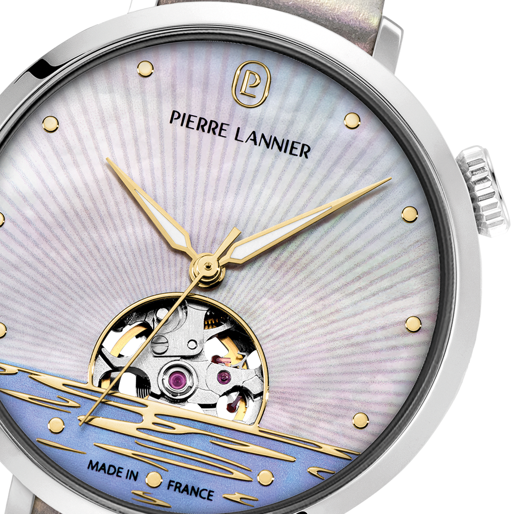 Ladies Watch AUSTRALE White Dial White Leather 14 MM Strap 150H900