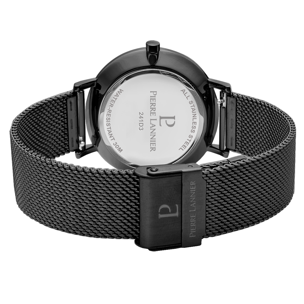 Cadran De Montre Plat Noir 28 Mm Avec Inscriptions 'MOUSEWORKS' - Pour Customisation Ou Remplacement