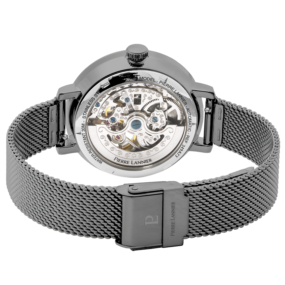 Cadran De Montre METAL DECOR - Gris Galbé - 29,80 Mm - Compatible JEJ 23D