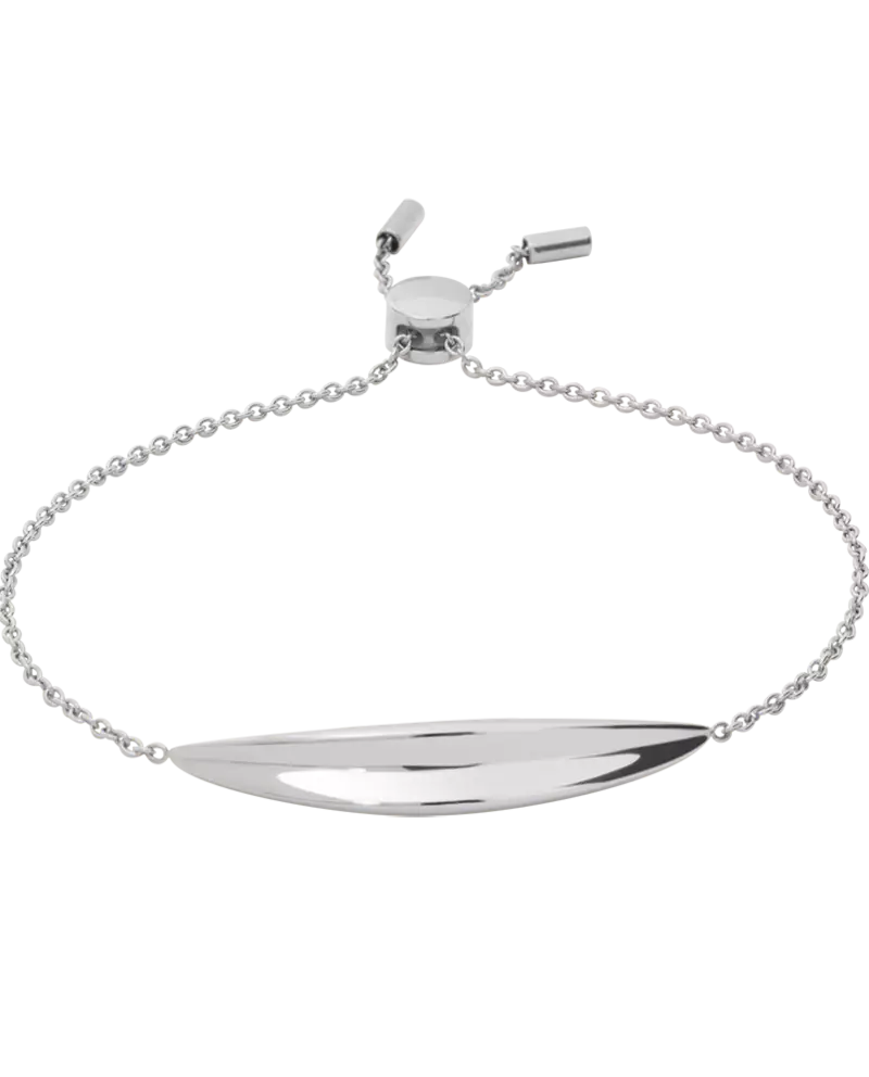 Bracelet Chaîne Femme ENTASIS Acier Argenté
