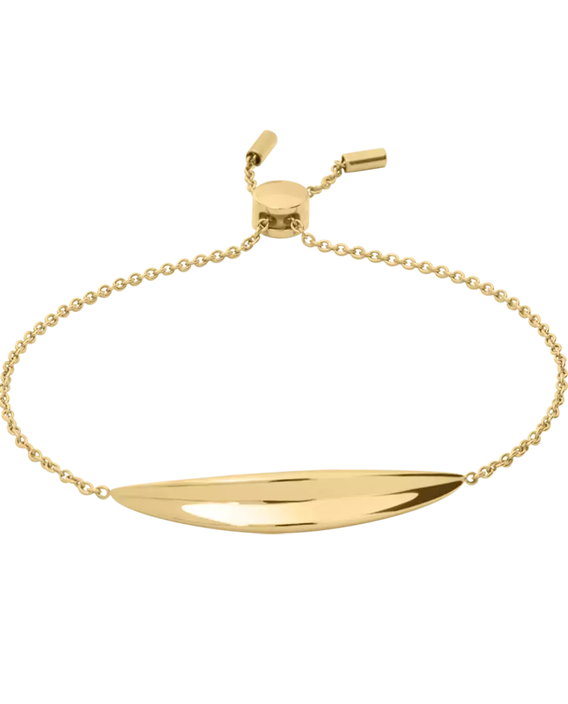 Bracelet Chaîne Femme ENTASIS Acier Doré