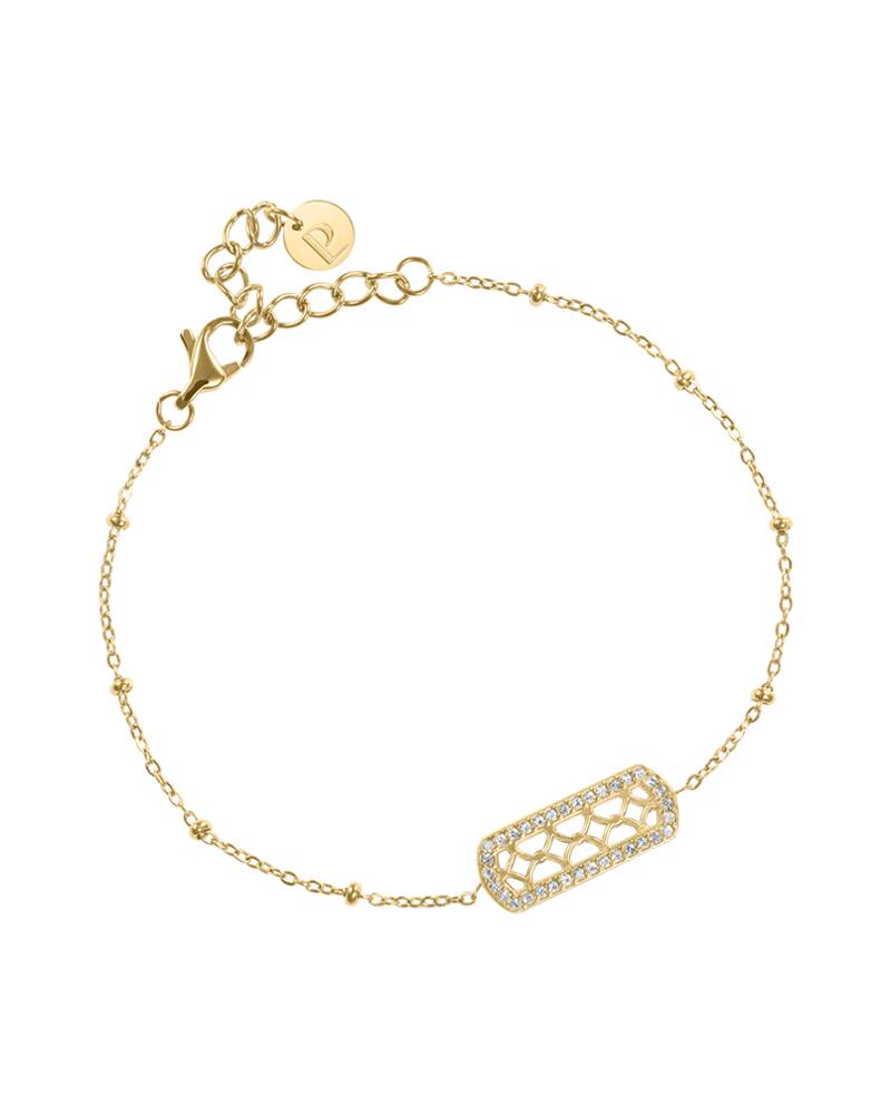 Damen Armband  SOLINE Gold Edelstahl