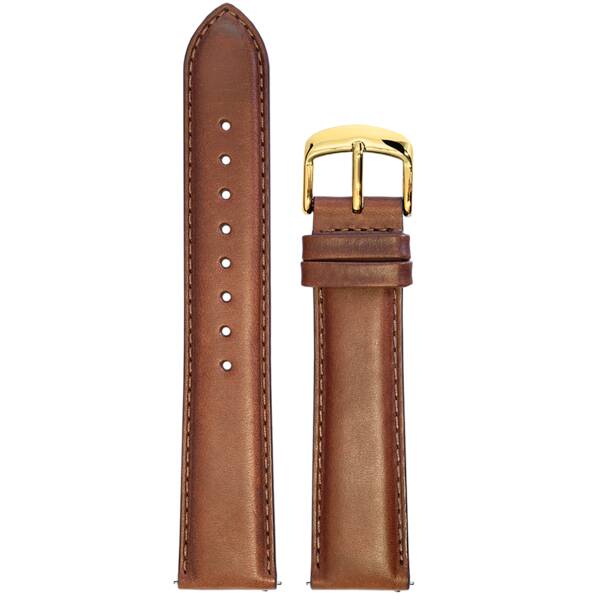 Strap Men Leather Brown 20MM